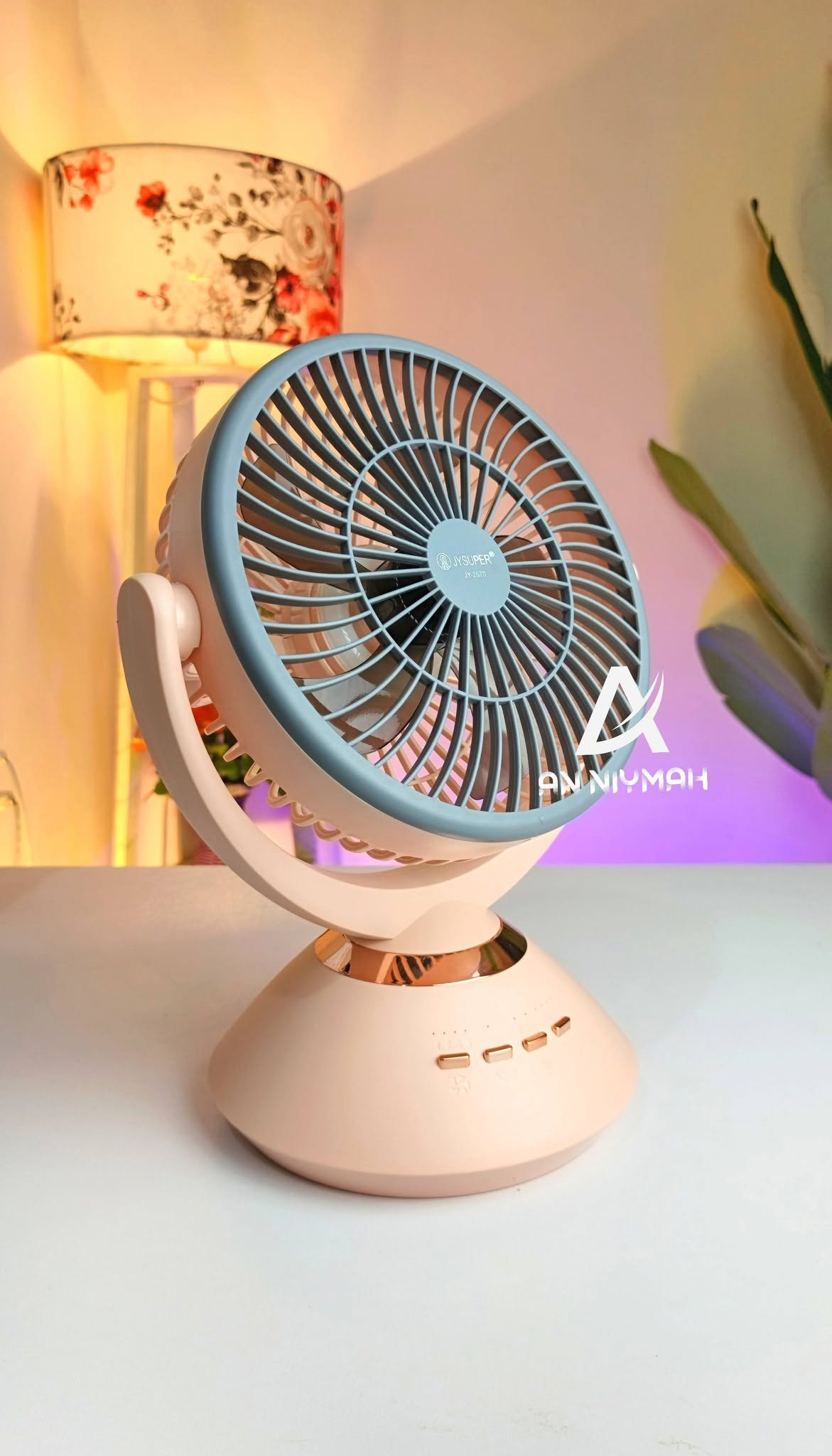 Joysuper JY-2570 USB Rechargeable Table Fan
