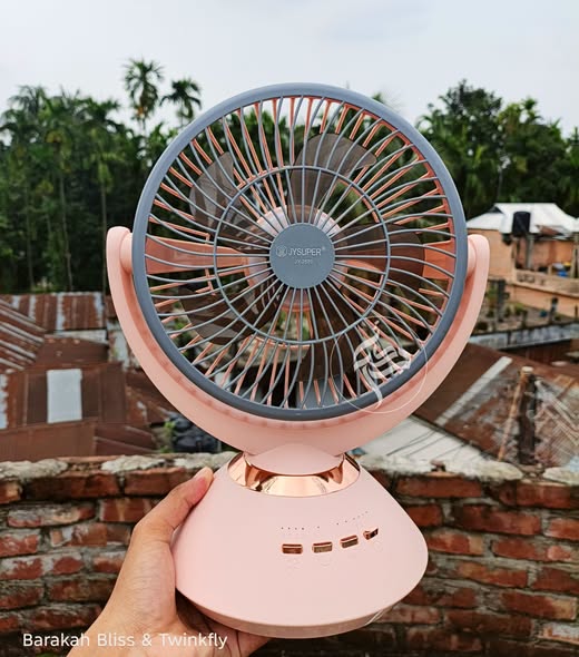 Joysuper JY-2570 USB Rechargeable Table Fan