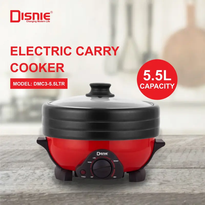 Disney Electric Curry Cooker With 3 Pots